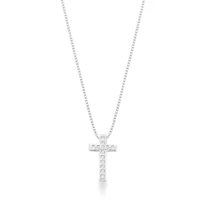 Gargantilha Cruz Cravejada 45cm