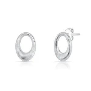 Brinco Oval Martelado